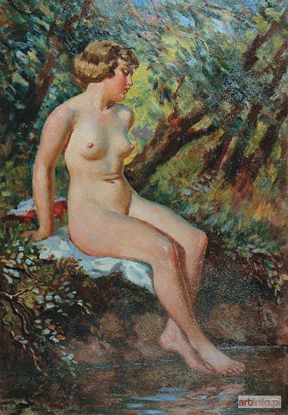 ŻURAWSKI Stanisław | Przed kąpielą