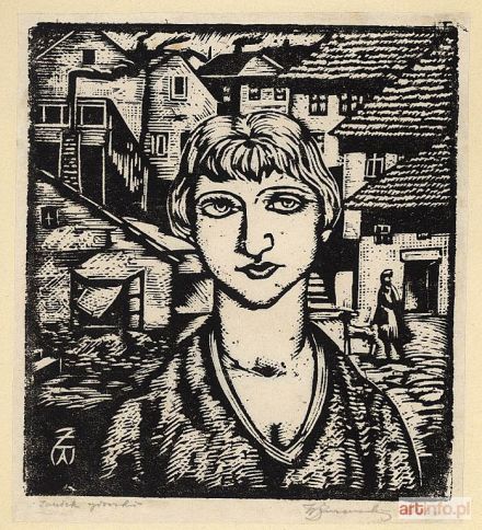 ŻURAWSKI Władysław | Zaułek żydowski, 1931
