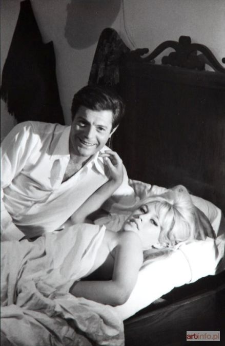 MORIN Patrick | Marcello Mastroianni i Brigitte Bardot