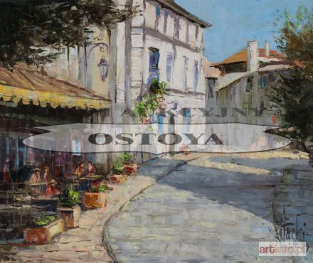 ŁĄCKI Józef | CAFÉ TERRACE W LOURMARIN