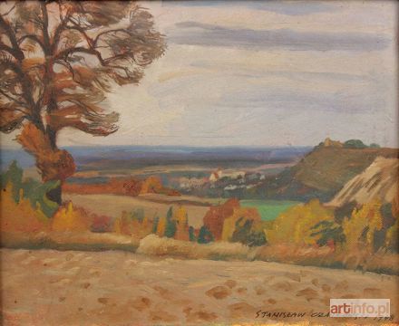 CZAJKOWSKI Stanisław | Pejzaż letni, 1948 r.