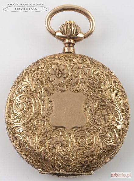 ZEGAREK KIESZONKOWY, Szwajcaria, La Chaux-de-Fonds, S. Wolff & Fils, po 1891