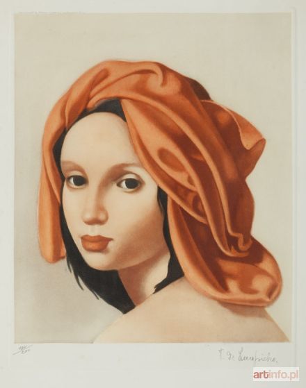 ŁEMPICKA Tamara | Kobieta w turbanie, około 1956 r.