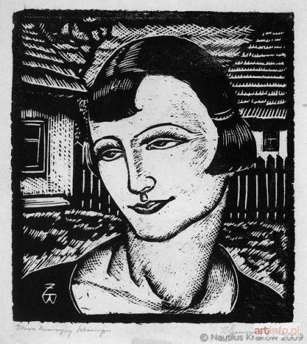 ŻURAWSKI Władysław | Głowa dziewczyny, 1921