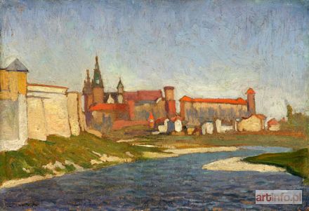 OLPIŃSKI Jan Kazimierz | WIDOK NA WAWEL, 1924 r.