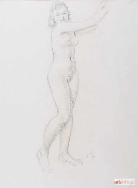 ŻURAWSKI Stanisław | Akt stojącej kobiety
