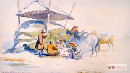 ŚWIRYSZ-RYSZKIEWICZ Józef | PRZY BROGU, 1918