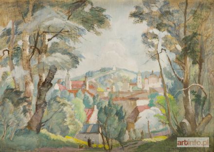 ROUBA Michał | Wilno - widok z Pohulanki, 1934 r.