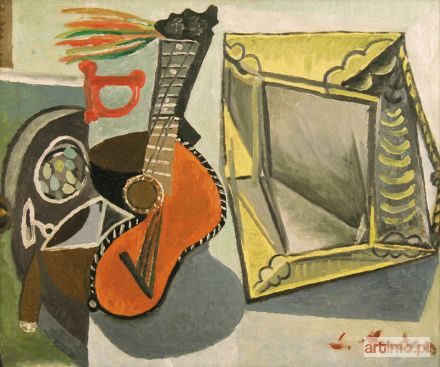 KUNKA Lech | MARTWA NATURA Z GITARA, ok. 1955