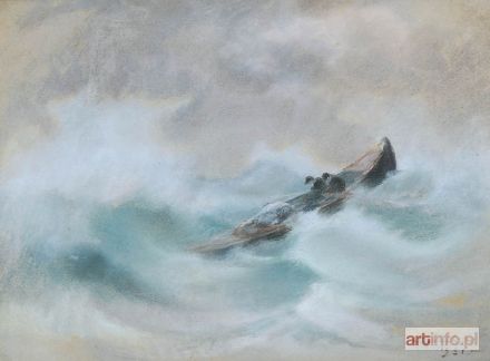 ŻABOKLICKI Wacław | Na wzburzonym morzu, 1931