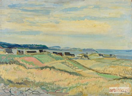 HECHT Józef | Lannion, paysage en bord de mer