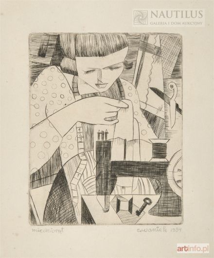 WANIEK Eugeniusz | Szwaczka, 1934