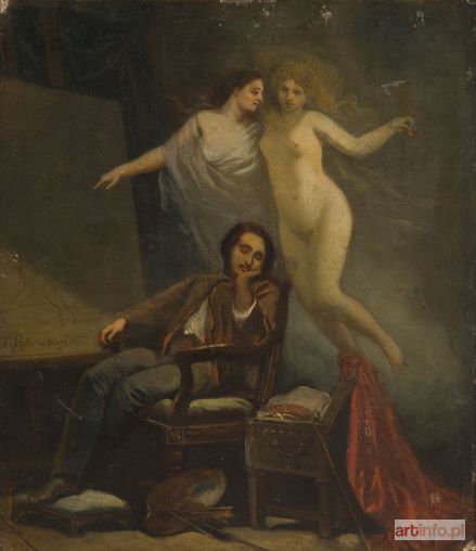 SYPNIEWSKI Feliks | Autoportret z muzami