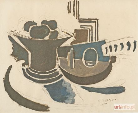 BRAQUE Georges | według MANDOLINA (Le Mandoline), 1957