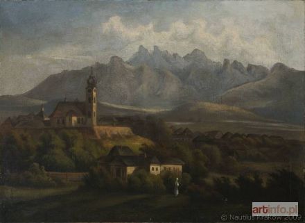 GORCZYŃSKI Adam (pseud. Jadam z Zatora) | Widok na Tatry i Nowy Targ, lata 1837-1850