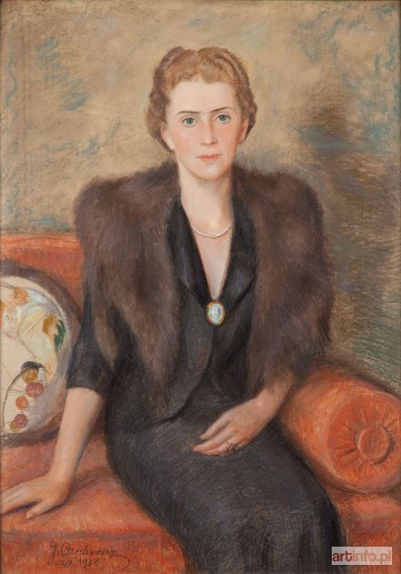 CZECHOWICZ Juliusz | Portret Heleny Jełowickiej, 1938 r.