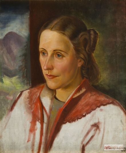 KARNIEJ Edward | Portret kobiety , 1938 r.