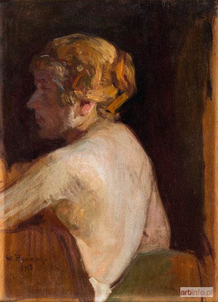 ŻARNECKI Stanisław | PORTRET ŻONY, 1915