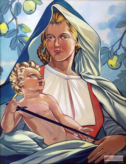 STRYJEŃSKA Zofia | Matka Boska, po 1940