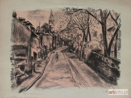 ADLEN Michel | Rue de l'Abreuvoir à Montmartre