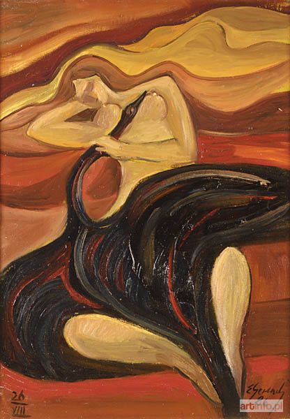 GERLACH Eugeniusz | LEDA Z ŁABĘDZIEM, 1986