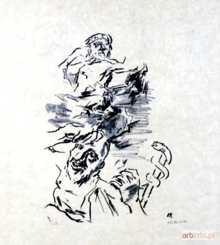 KOKOSCHKA Oskar | Scena z Eskulapem, 1960-65