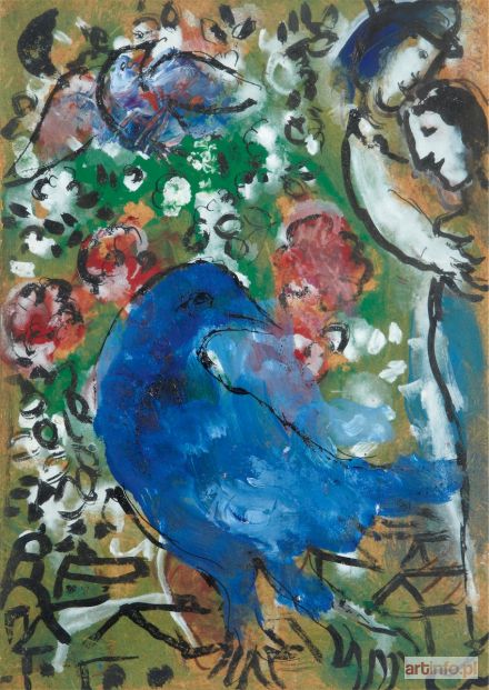 CHAGALL Marc | L`oiseau bleu