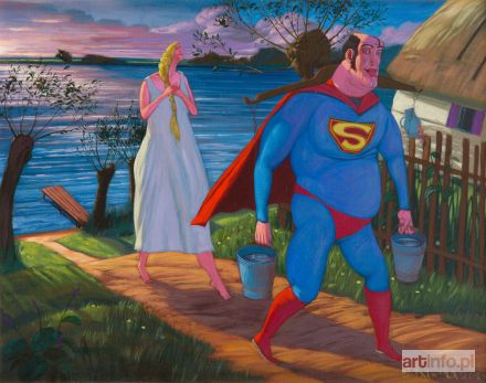 PAŁUCHA Jacek | Superman pomaga biednej sierotce, 2010 r.