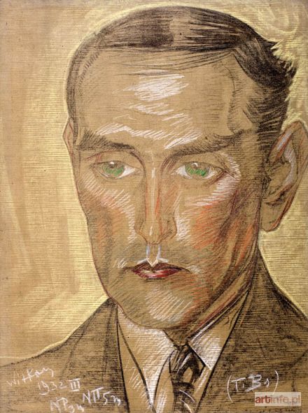 WITKACY - WITKIEWICZ Stanisław Ignacy | PORTRET DOKTORA WITOLDA PAKOWSKIEGO, 1932