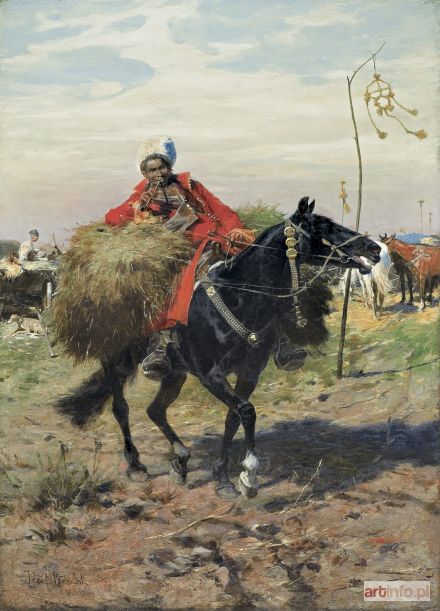 BRANDT Józef | FURAŻER, ok. 1886 - 1890