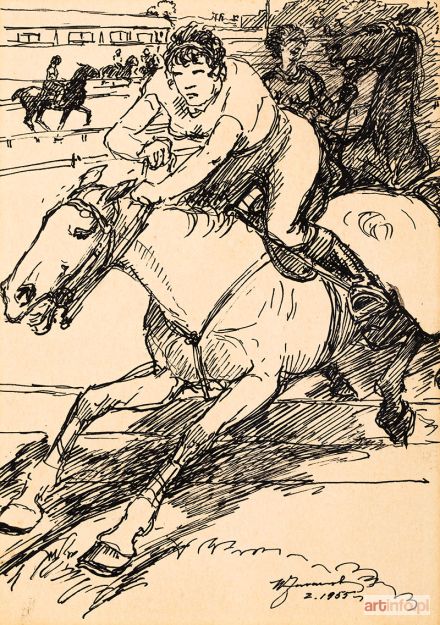 ŻURAWSKI Władysław | Wyścigi konne, 1955 r.