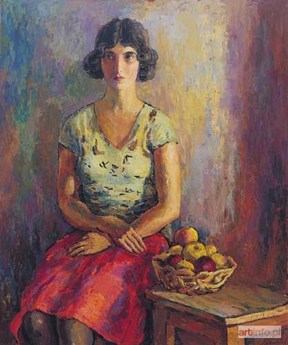 PĘKALSKI Leonard | Studium (portret dziewczyny), 1930