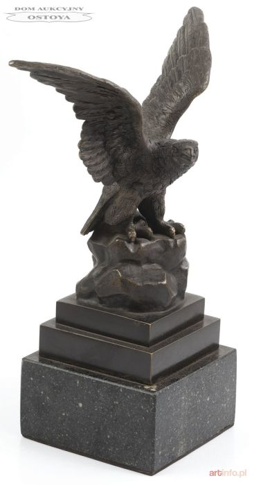 ORZEŁ NA SKALE, Polska Warszawa, Aleksander, ok. 1930