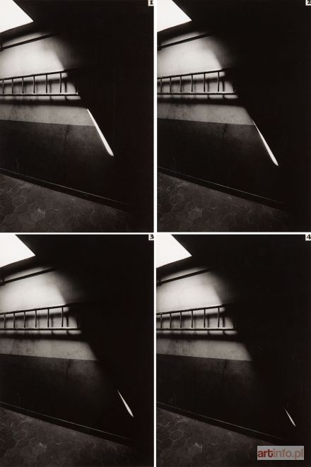 KOSSAKOWSKI Eustachy | A light in the corridor/Lumiere dans le couloir - a set of th 4 photographs, 1980