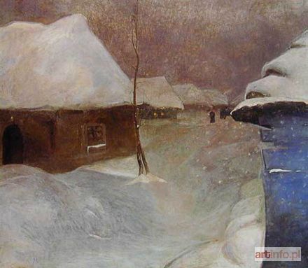 SZCZYGLIŃSKI Henryk | PADAJĄCY ŚNIEG, 1907