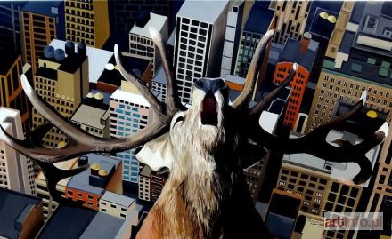 ŚWIĄTCZAK-PJANKA Klaudia | Jeleń na rykowisku, 2014