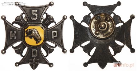 ODZNAKA 5 KRESOWEJ DYWIZJI PIECHOTY wz. 1944