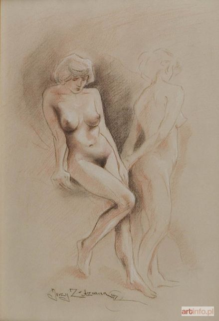 ZITZMAN Jerzy | STUDIUM AKTÓW KOBIECYCH, 1992