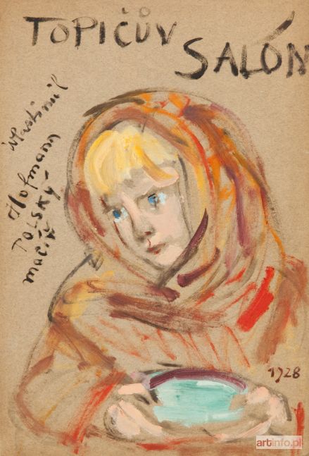 HOFMAN Wlastimil | Portret dziewczynki, 1928 r.