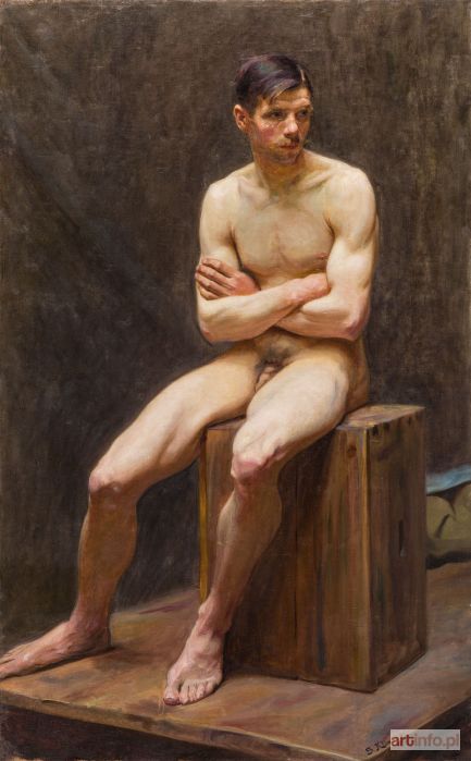 KLIMOWSKI Stanisław | Akt męski, 1913 r.