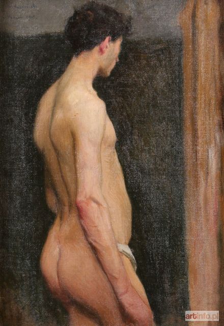 KARPIŃSKI Alfons | Akt męski, 1908 r.