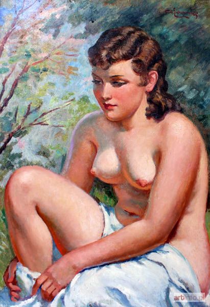 ŻURAWSKI Stanisław | Półakt