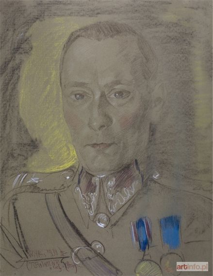 WITKACY - WITKIEWICZ Stanisław Ignacy | Portret Franciszka Maciaka, 1934