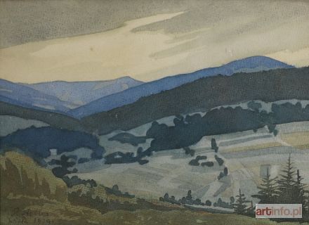 STELLER Paweł | Pejzaż z Wisły, 1929