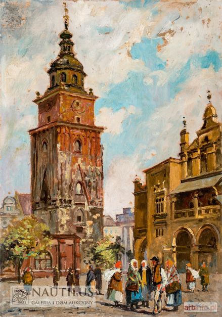 ZAKRZEWSKI Władysław | Rynek w Krakowie, przed 1932