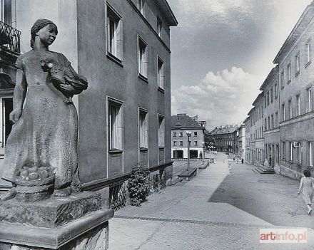 CZARNECKI Janusz | Widok z Mariensztatu, l. 70. XX w.?