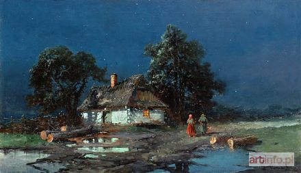 RUTKOWSKI-BOŃCZA Władysław | NOC KSIEZYCOWA, 1901