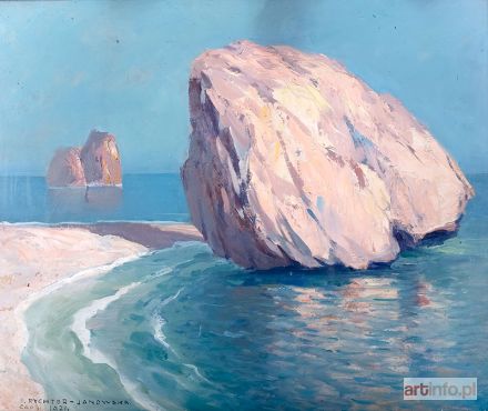 RYCHTER-JANOWSKA Bronisława | Capri, 1921 r.