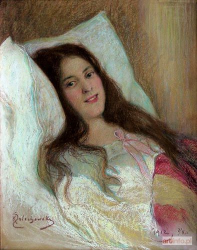 ŻELECHOWSKI Kasper | PORTRET HELENY OŻEGALSKIEJ, 1912 r.