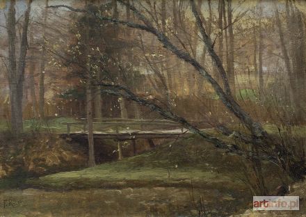 RUSZCZYC Ferdynand | PARK WIOSNĄ, 1896